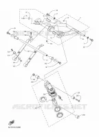 SPOOR OPHANGING 3 voor Yamaha SIDEWINDER L-TX LE 2022