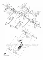 SPOOR OPHANGING 4 voor Yamaha SIDEWINDER L-TX LE 2022