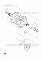 SPOOR AANDRIJVING 1 voor Yamaha SIDEWINDER X-TX SE 146 2022