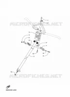 STUUR 2 voor Yamaha SIDEWINDER X-TX SE 146 2022