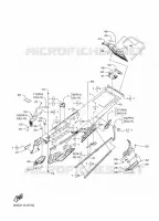 FRAME 2 voor Yamaha MOUNTAIN MAX 800 154 ES 2022