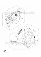 SIDE KUIP voor Yamaha MOUNTAIN MAX 800 154 ES 2022