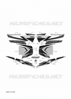 STICKER / LABEL voor Yamaha MOUNTAIN MAX 800 154 ES 2022