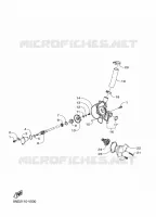 WATERPOMP / SLANGEN voor Yamaha MOUNTAIN MAX 800 154 ES 2022