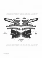 STICKER / LABEL voor Yamaha TRANSPORTER LITE 2022