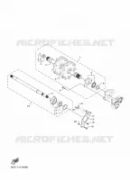 SPOOR AANDRIJVING 1 voor Yamaha TRANSPORTER LITE 2-UP 2022