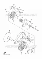 PRIMAIRE POELIE voor Yamaha SIDEWINDER L-TX GT EPS 2022