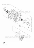 SPOOR AANDRIJVING 1 voor Yamaha SIDEWINDER L-TX GT EPS 2022