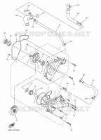 WATERPOMP / SLANGEN voor Yamaha SIDEWINDER L-TX GT EPS 2022
