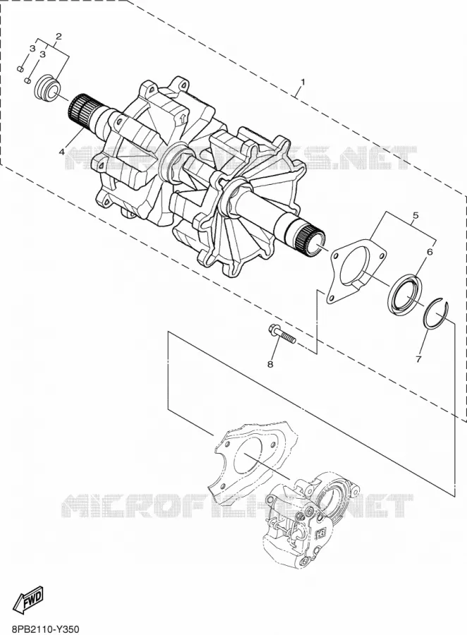 SPOOR AANDRIJVING 1 Yamaha snowmobiles 1000 2023 SIDEWINDER  SRS10LS
