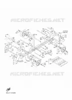 SPOOR OPHANGING 1 voor Yamaha TRANSPORTER LITE 2023