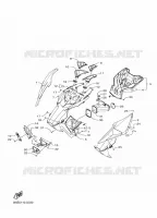 BOUCLIER voor Yamaha MOUNTAIN MAX 800 LE 165 2024