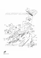 FRAME 2 voor Yamaha MOUNTAIN MAX 800 LE 165 2024
