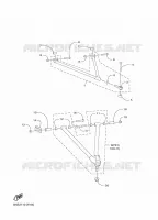 OPHANGING voor Yamaha MOUNTAIN MAX 800 LE 165 2024