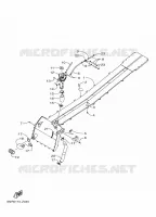 RADIATEUR / SLANG voor Yamaha MOUNTAIN MAX 800 LE 165 2024