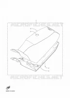 SELLE voor Yamaha MOUNTAIN MAX 800 LE 165 2024