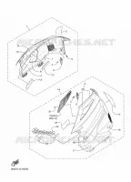 SIDE KUIP voor Yamaha MOUNTAIN MAX 800 LE 165 2024