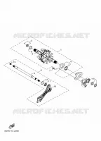 SPOOR AANDRIJVING 1 voor Yamaha MOUNTAIN MAX 800 LE 165 2024