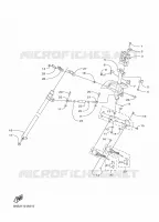 STUUR 2 voor Yamaha MOUNTAIN MAX 800 LE 165 2024