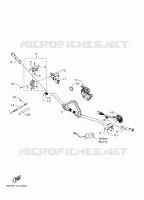 STUUR voor Yamaha MOUNTAIN MAX 800 LE 165 2024