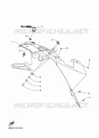 TELLERSET 2 voor Yamaha MOUNTAIN MAX 800 LE 165 2024
