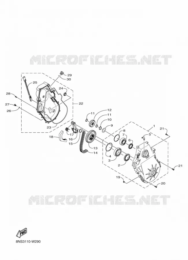 SPOOR AANDRIJVING 2 Yamaha snowmobiles 800 2024 MOUNTAIN  SX80M65E