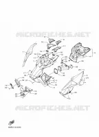 BOUCLIER voor Yamaha MOUNTAIN MAX 800 LE 154 2024