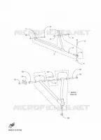 OPHANGING voor Yamaha MOUNTAIN MAX 800 LE 154 2024