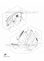 SIDE KUIP voor Yamaha MOUNTAIN MAX 800 LE 154 2024