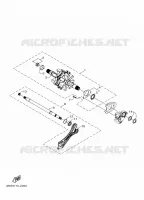 SPOOR AANDRIJVING 1 voor Yamaha MOUNTAIN MAX 800 LE 154 2024