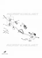 STUUR voor Yamaha MOUNTAIN MAX 800 LE 154 2024
