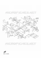 SPOOR OPHANGING 1 voor Yamaha TRANSPORTER LITE 2024