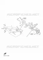 SPOOR OPHANGING 2 voor Yamaha TRANSPORTER LITE 2024
