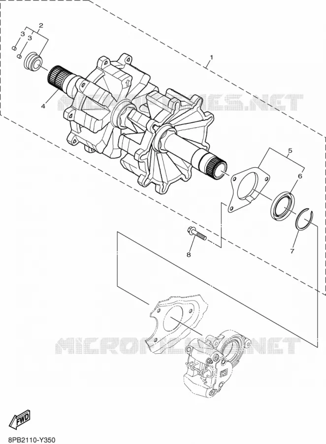 SPOOR AANDRIJVING 1 Yamaha snowmobiles 1000 2024 SIDEWINDER  SRS10SRXLP