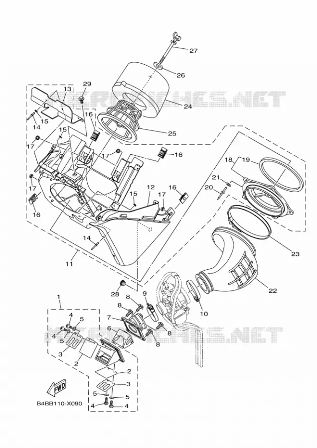 INLAAT Yamaha MOTO 85 2024 YZ  YZ85R