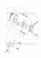 REMKLAUW VOOR voor Yamaha YZ 125 2024