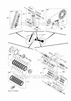 ONDERHOUDSDELEN KIT voor Yamaha YZ 125 50TH ANNIVERSARY EDITION 2024
