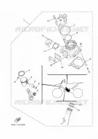 ZUIGER KIT voor Yamaha YZ 125 50TH ANNIVERSARY EDITION 2024
