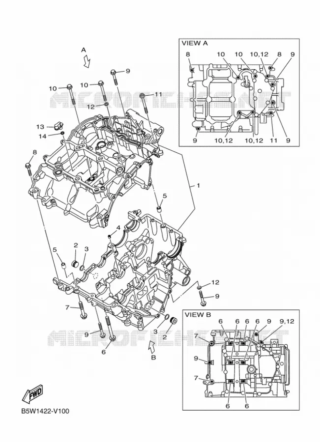 CARTERDELEN Yamaha MOTO 300 2024 MT  MTN320-A