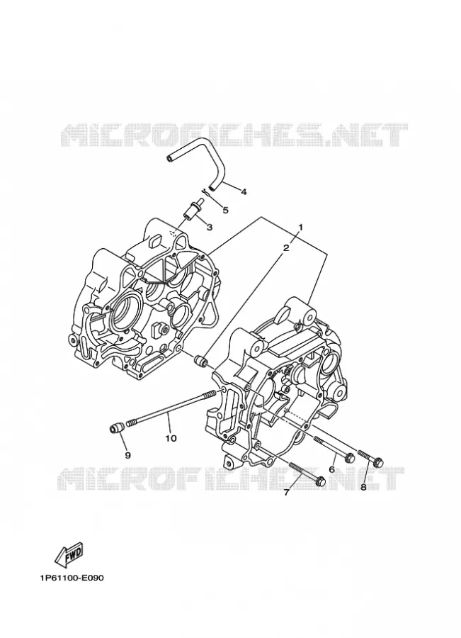 CARTERDELEN Yamaha MOTO 50 2024 TTR  TT-R50