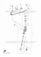 REMPOMP ACHTER voor Yamaha YZ 250 F 50TH ANNIVERSARY 2024