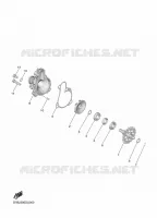 WATERPOMP / SLANGEN voor Yamaha YZ 250 F 50TH ANNIVERSARY 2024