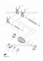 SCHAKELWALS voor Yamaha YZ 250 F 50TH ANNIVERSARY 2024
