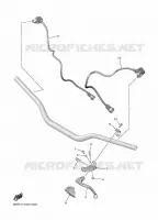 STUURSCHAKELAAR / HEVEL voor Yamaha YZ 250 F 50TH ANNIVERSARY 2024