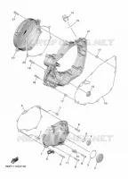 DEKSEL   MOTOR 1 voor Yamaha YZ 250 F 50TH ANNIVERSARY 2024