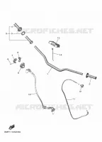 STUUR / KABEL voor Yamaha YZ 250 F 50TH ANNIVERSARY 2024
