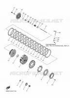 STARTMOTOR KOPPELINGS voor Yamaha YZ 250 F 50TH ANNIVERSARY 2024