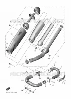 UITLAAT voor Yamaha YZ 450 FX 2024