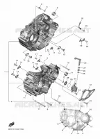 CARTERDELEN voor Yamaha YZ 450 FX 2024