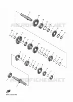 TRANSMISSIE voor Yamaha YZ 450 FX 2024